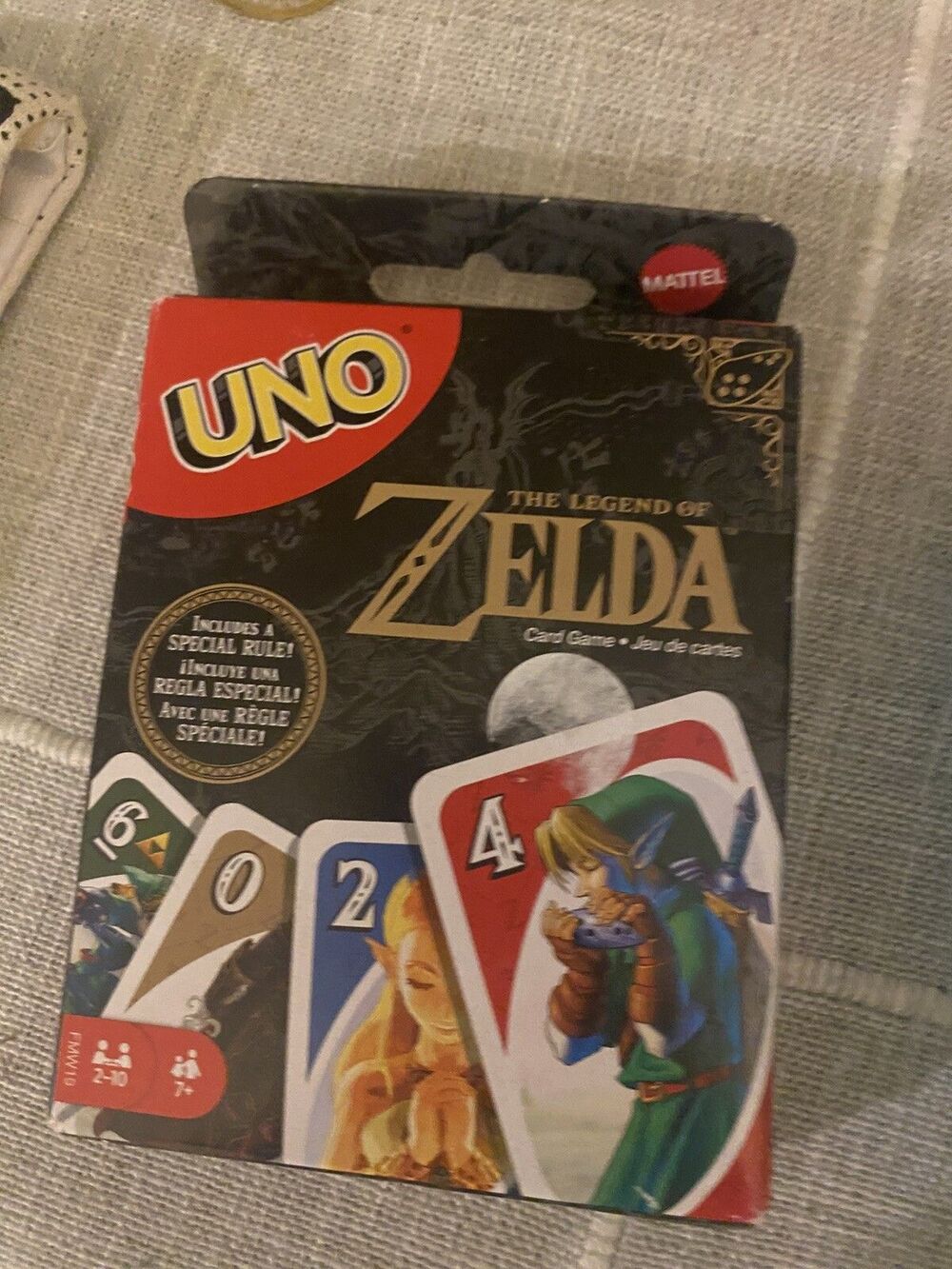 UNO Legend of Zelda Edition Card Game Special Rule Exclusive